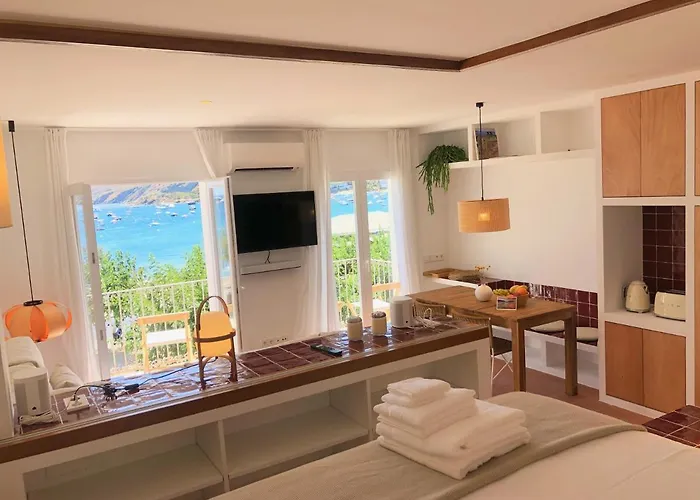 公寓 Beachfront In Center